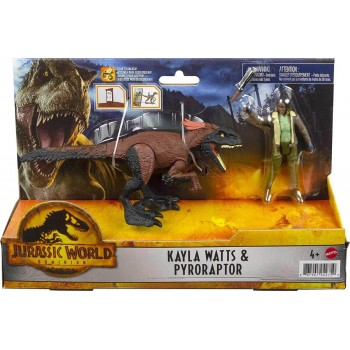 Mattel Jurassic World Kayla Watts & Pyroraptor HDX46 / GWM27 887961942750