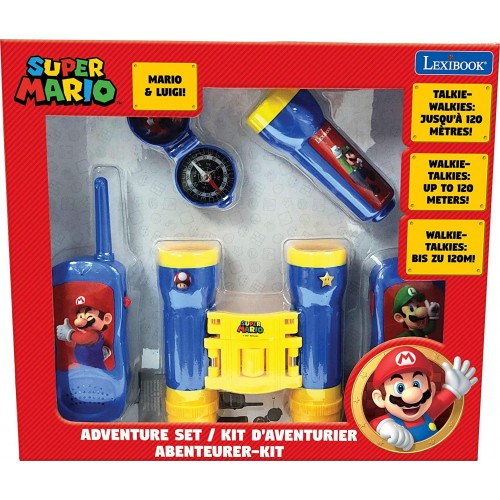 Lexibook Explorer Set 3 In 1 Super Mario 25.RPTW12NI 3380743084251