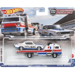 Mattel Hot Wheels 2022 Car Culture Team Transport, Rebel Machine and Wide Open FLF56 / HCR38 194735017676