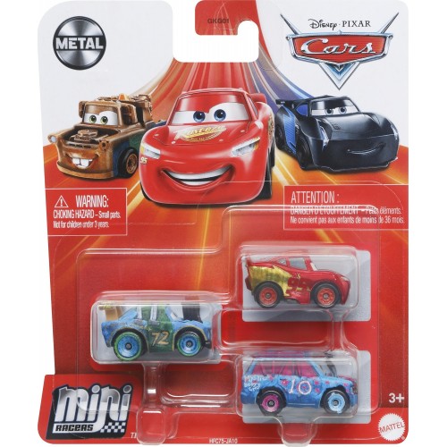 Mattel Cars Mini - set of 3 GKG01 / HFC75 194735037582
