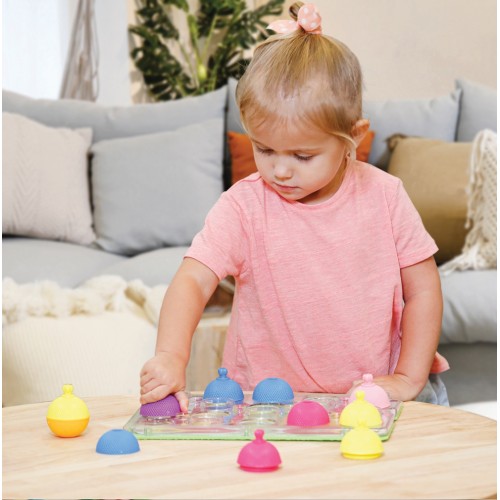 Lalaboom Educational Peg Board 21 Pcs For 18-48 Months 1000-86150 4897067861509