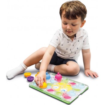 Lalaboom Educational Peg Board 21 Pcs For 18-48 Months 1000-86150 4897067861509