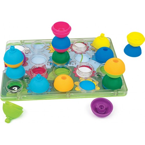 Lalaboom Educational Peg Board 21 Pcs For 18-48 Months 1000-86150 4897067861509