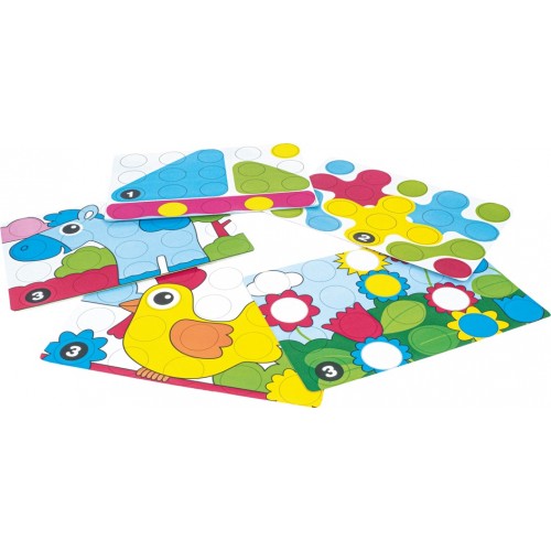 Lalaboom Educational Peg Board 21 Pcs For 18-48 Months 1000-86150 4897067861509