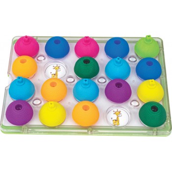 Lalaboom Educational Peg Board 21 Pcs For 18-48 Months 1000-86150 4897067861509