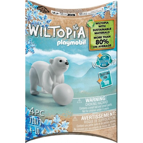 Playmobil Wiltopia - Μωρό Πολική Αρκούδα 71073 4008789710734