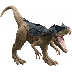 Mattel Jurassic World Camp Cretaceous Roar Attack Allosaurus Δεινοσαυροι Με Κινουμενα Μελη, Λειτουργια Επιθεσης και Ηχους GWD06 