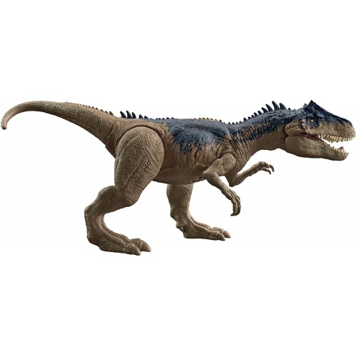 Mattel Jurassic World Camp Cretaceous Roar Attack Allosaurus Dinosaur Action Figure With Strike Feature And Sounds GWD06 / HCL91