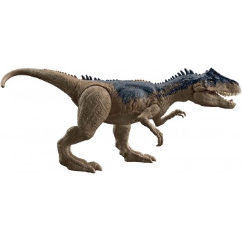 Mattel Jurassic World Camp Cretaceous Roar Attack Allosaurus Δεινοσαυροι Με Κινουμενα Μελη, Λειτουργια Επιθεσης και Ηχους GWD06 