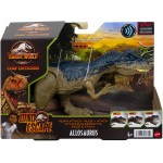 Mattel Jurassic World Camp Cretaceous Roar Attack Allosaurus Δεινοσαυροι Με Κινουμενα Μελη, Λειτουργια Επιθεσης και Ηχους GWD06 