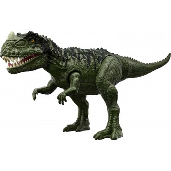 Mattel Jurassic World Camp Cretaceous Roar Attack Ceratosaurus Δεινοσαυροι Με Κινουμενα Μελη, Λειτουργια Επιθεσης και Ηχους GWD0