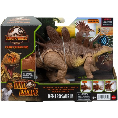 Mattel Jurassic World Roar Attack Kentrosaurus Δεινοσαυροι Με Κινουμενα Μελη, Λειτουργια Επιθεσης & Ηχους GWD06 / HCL93 19473501