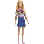 Mattel Barbie It Takes Two Malibu Roberts Doll Blonde Wearing Rainbow Shirt, Denim Skirt And Shoes HGT13 194735056996