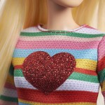 Mattel Barbie It Takes Two Malibu Roberts Doll Blonde Wearing Rainbow Shirt, Denim Skirt And Shoes HGT13 194735056996