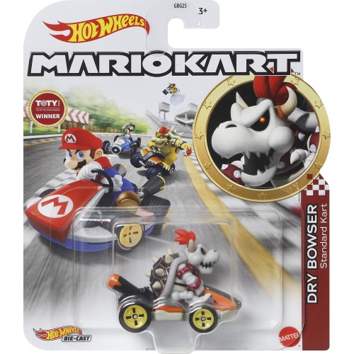 Mattel Hot Wheels Αυτοκινητακια Mario Kart Dry Browser GBG25 / HDB29 194735018987