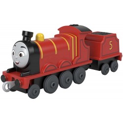 Mattel Thomas And Friends Die-Cast Push-Along James Toy Train Engine For Preschool Kids Ages 3+ HFX91 / HDY62 194735035434
