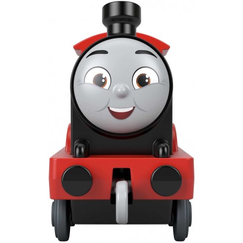Mattel Thomas And Friends Die-Cast Push-Along James Toy Train Engine For Preschool Kids Ages 3+ HFX91 / HDY62 194735035434