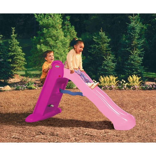 Little Tikes Easy Store Large Slide - Playset For Indoor Or Outdoor 170805 050743170805