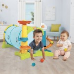 Little Tikes Learn And Play 2-In-1 Activity Tunnel With Ball Drop Game, Windows, Silly Sounds, Music, Accessories 658365EUC 0507
