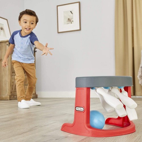 Little Tikes My First Bowling 6 Pin Set With Easy Reset For Kids Ages 2-5 Years Old 655159EUC 050743655159