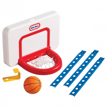 Little Tikes Attach N Play Basketball Game White Μπασκέτα Πόρτας με Μπάλα 622243MP1 050743622243
