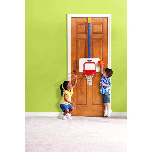 Little Tikes Attach N Play Basketball Game White Μπασκέτα Πόρτας με Μπάλα 622243MP1 050743622243