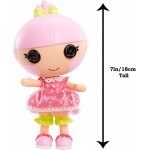 MGA Entertainment Lalaloopsy Littles Doll- Trinket Sparkles And Pet Yarn Ball Kitten, 7 Princess Doll With Pink Outfit And Acces