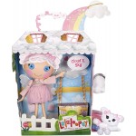 MGA Entertainment Lalaloopsy Doll Cloud E. Sky And Pet Poodle, 13 Angel Doll With White Hair, Halo, Wings, Pink Outfit And Acces