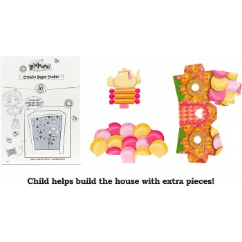 MGA Entertainment Lalaloopsy Doll- Crumbs Sugar Cookie And Pet Mouse, 13" Baker Doll With Pink Hair, Pink And Yellow Outfit And 