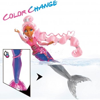 MGA Entertainment Mermaze Mermaidz Harmonique Mermaid Fashion Doll With Colour 580805EUC 035051580805