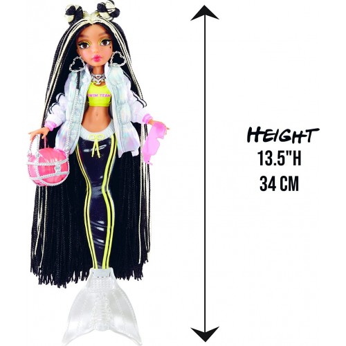 MGA Entertainment Mermaze Mermaidz Jordie Mermaid Color Change Κούκλα - Γοργόνα - Jordie 580836EUC 035051580836