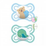 MAM Perfect Silicone Pacifier 2-6m 2pcs 131S 9001616708916