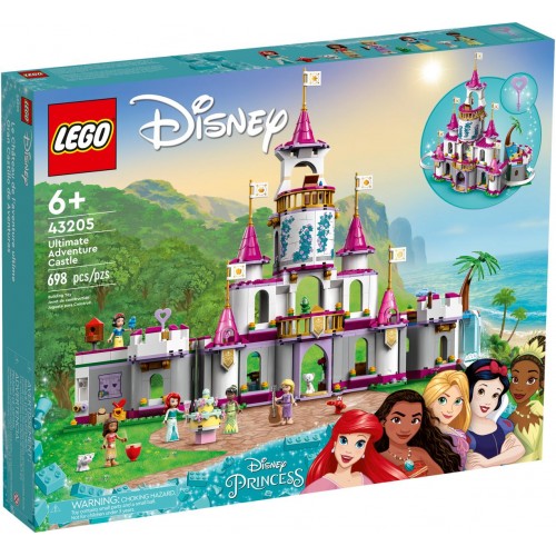 LEGO Disney Princess Ultimate Adventure Castle 43205 5702017154329