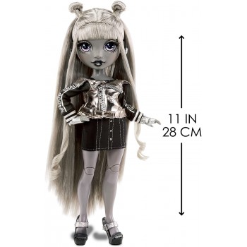 MGA Entertainment Rainbow High Shadow High Series - LUNA MADISON - Greyscale Fashion Doll with Beautiful Hair 583530EUC 03505158