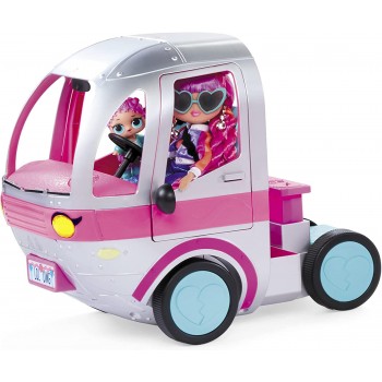 MGA Entertainment LOL Surprise OMG Glamper Fashion Camper Doll Playset With 55+ Surprises, Fully-Furnished With Light Up Pool 57