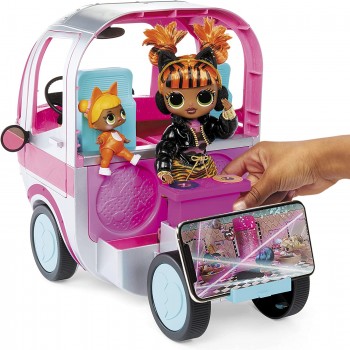 MGA Entertainment LOL Surprise OMG Glamper Fashion Camper Doll Playset With 55+ Surprises, Fully-Furnished With Light Up Pool 57