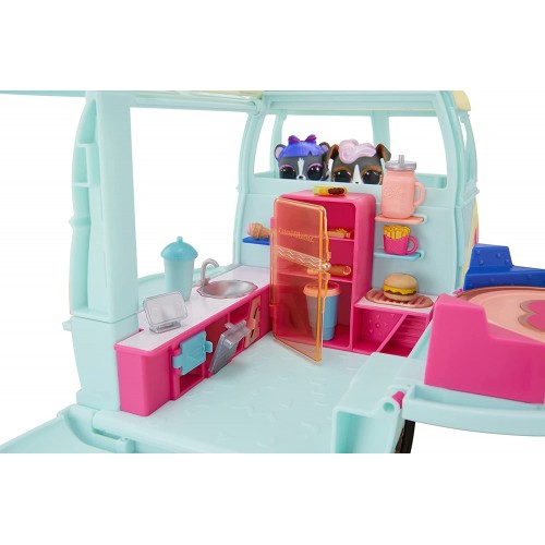 MGA Entertainment L.O.L. Surprise! 5-In-1 Grill And Groove Camper 580645EUC 035051580645