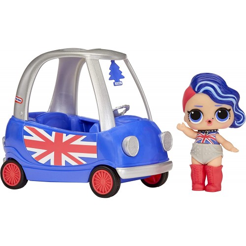 MGA Entertainment L.O.L. Surprise! O.M.G. House Of Surprises Lil Music Tour Playset With Cheeky Babe Collectible Doll And 8 Surp