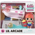 MGA Entertainment LOL Surprise OMG House Of Surprises Lil Arcade Playset With Sk8er Grrrl Collectible Doll And 8 Surprises 58021