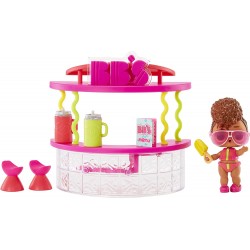MGA Entertainment LOL Surprise OMG House Of Surprises Snack Bar Playset With Rip Tide Collectible Doll And 8 Surprises 580249EUC