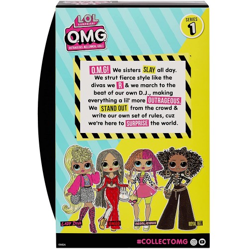 MGA Entertainment LOL Surprise OMG Royal Bee Fashion Doll  580522EUC 035051580522