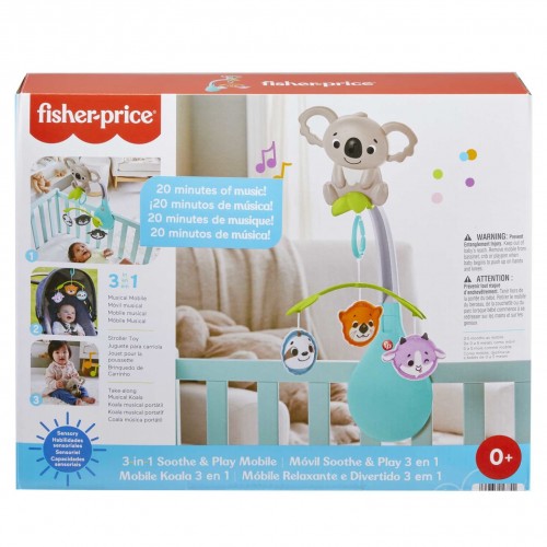 Mattel Φορητό Περιστρεφόμενο Με Ζωάκια - 3 Σε 1 HGB90 194735047741