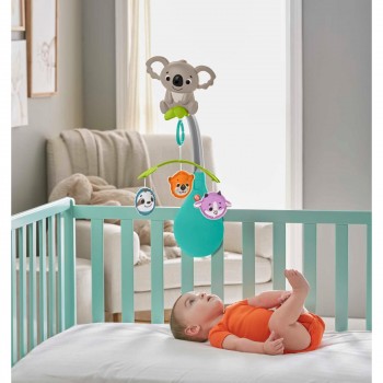 Mattel Φορητό Περιστρεφόμενο Με Ζωάκια - 3 Σε 1 HGB90 194735047741