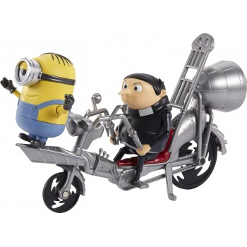 Mattel mns φιγουρες σετ των 2 με αξεσουαρ Movie Moments Pedal Power Gru GMF14 / GMF15 887961853179