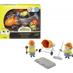 Mattel MNS Figure Set of 2 With Accessories Movie Moments Mixed Up Minions GMF14 / GMF16 887961853162