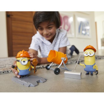 Mattel MNS Figure Set of 2 With Accessories Movie Moments Mixed Up Minions GMF14 / GMF16 887961853162