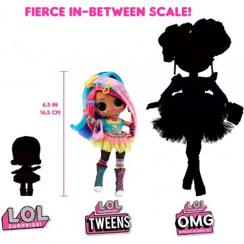 MGA Entertainment LOL Surprise Tween Series 3 Fashion Doll Emma Emo With 15 Surprises 584070EUC 035051584070