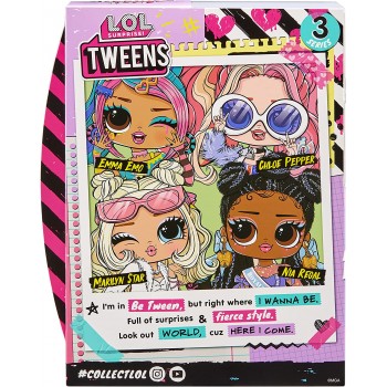 MGA Entertainment LOL Surprise Tween Series 3 Fashion Doll Emma Emo With 15 Surprises – Great Gift For Kids Ages 4+ 584070EUC 03