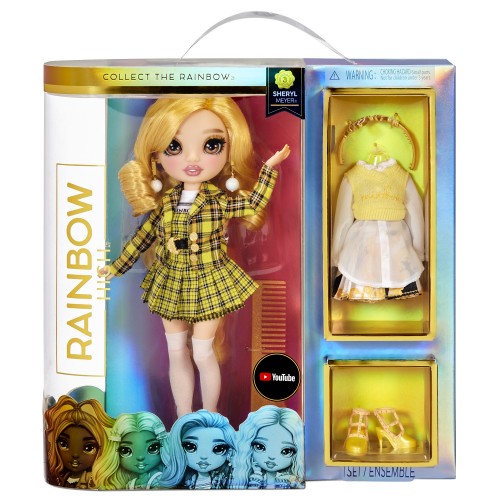 MGA Entertainment Rainbow High Κούκλα - Sheryl Meyer (Marigold) 575757EUC 035051575757