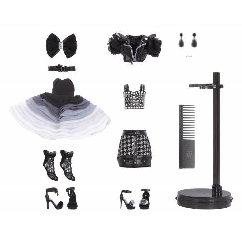 MGA Entertainment Rainbow High Shadow High Κούκλα - Shanelle Onyx 583554EUC 035051583554